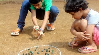 How to Play Kancha or Marbles  A Traditional Indian Childhood Game [upl. by Reagan]