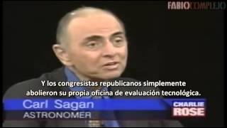 La última entrevista antes de morir de Carl Sagan subtitulada al español 1996 [upl. by Emya241]