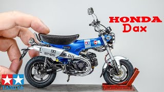 タミヤ112 ホンダ ダックス DAX 125の製作 TAMIYA 112 HONDA DAX 125 [upl. by Eidassac582]