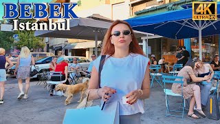 Bebek Neighborhood Walking Tour The Most Luxurious District in Istanbul  4K HDR [upl. by Lehpar287]