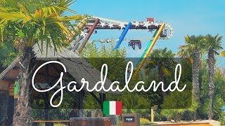 Amusement Park Gardaland 2019  Best attractions in 10 mins [upl. by Pip]