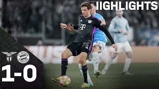 quotWell fight our way out of this togetherquot  Lazio vs FC Bayern 10  UCL Highlights [upl. by Aldwin]