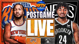 Knicks vs Nets  Post Game Show EP 508 Highlights Analysis Live Callers  Underdog Fantasy [upl. by Weasner]