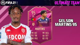 LINK VERDE CON RENATO Y META GELSON MARTINS 95 FUTTIE REVIEW FIFA 21 [upl. by Anaibib246]