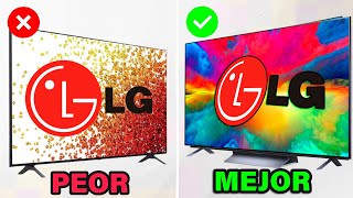 Televisores LG Clasificados del ¡PEOR AL MEJOR [upl. by Masuh]