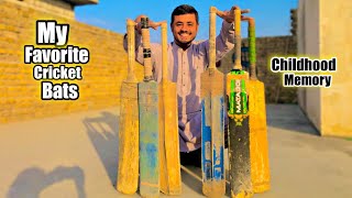 My Best Circket Bats  Childhood cricket bats [upl. by Letnom998]