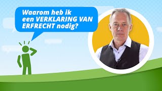 Waarom heb ik een VERKLARING VAN ERFRECHT nodig [upl. by Shandie]