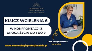 Klucz Wcielenia 6 w konfrontacji z Droga Życia od 1 do 9 [upl. by Eeluj]