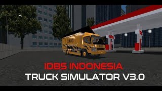 IDBS Indonesia Truck Simulator v30  short trailer [upl. by Nimsay]