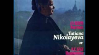 Bach Partita 1 BWV 825  2 Allemande  Tatiana Nikolayeva 248 [upl. by Vandyke]