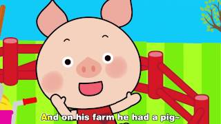 New Old macdonald had a farm  Nursery Rhyme with Lyrics  ccoch and friends [upl. by Karrah]