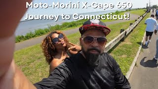 Can the Moto Morini Xcape 650 keep up with the big bikes NY to CT [upl. by Mcarthur]