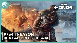 For Honor Y7S4 TREASON REVEAL Warrior’s Den LIVESTREAM November 30 2023 [upl. by Arihk]