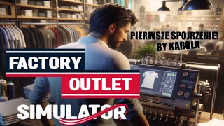 PL FACTORY OUTLET SIMULATOR  PROLOG PIERWSZE SPOJRZENIE firstlook [upl. by Care]