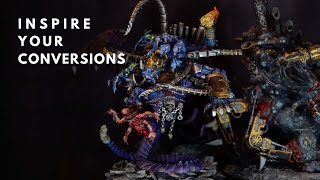 How to Inspire your 40k Conversions  Demon Prince  Maulerfiend  Defiler  Chaos  WH40K [upl. by Rahab124]