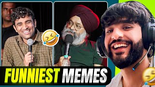 Reacting to Funniest India’s got Latent Memes 😂 [upl. by Ziladnerb]