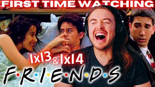 JANICE IS BACK Friends Season 1 Ep 1314 Reaction commentary FIRST TIME WATCHING [upl. by Elly]