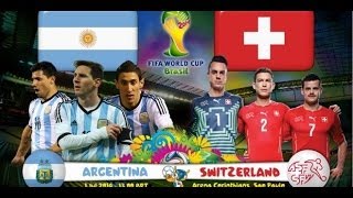 Highlights Argentina vs Svizzera 00 Tr 10 Ts ottavi mondiali [upl. by Oriane]