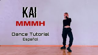 KAI카이 음 Mmmh  Dance Tutorial Español  Mirror  Slow  Sandie G [upl. by Huberman]