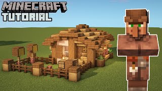 Minecraft  Fletchers House Tutorial Villager Houses [upl. by Adnac201]