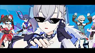 Honkai Star rail MonoQuantum D4DJ meme [upl. by Esilahs]