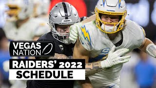 Raiders’ 2022 Schedule Announced [upl. by Reggy]