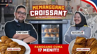 Cara Membuat Croissant dengan Oven UNOX BAKERLUX SHOPPro Arianna With Chef dari UnoxAsia baking [upl. by Lightfoot568]