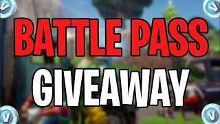 BATTLEPASS GIVEAWAY DETAILS fortnite giveaway [upl. by Margit]