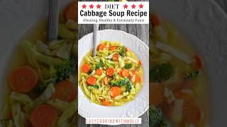 Diet Cabbage Soup RecipeV✅ httpswwweasycookingwithmollycom202401dietcabbagesouprecipe [upl. by Leuqer]