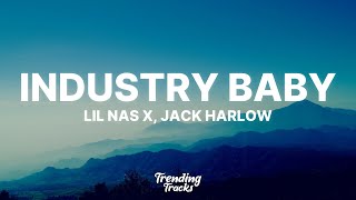 Lil Nas X  INDUSTRY BABY Clean  Lyrics feat Jack Harlow [upl. by Tammi]