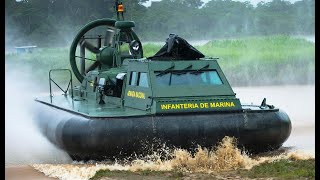 Hovercraft  aerodeslizador Armada Nacional [upl. by Katleen765]