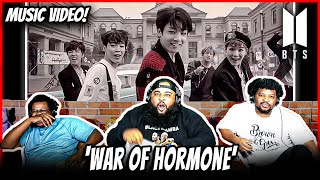 BTS War of Hormone MV REACTION [upl. by Annoyk]