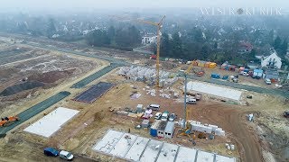 Rundflug über die Baustelle quotGartenstadt Werderseequot [upl. by Akire583]