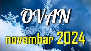 OVAN  Horoskop za NOVEMBAR 2024 [upl. by Ahsatam]