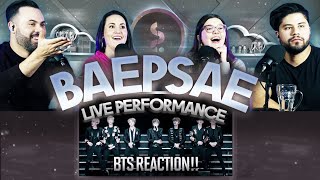 BTS quotBAEPSAE Live Performancequot Reaction  The energy level is insane 🔥  Couples React [upl. by Jerroll]