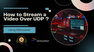 How to Setup a Listening UDP Connection with Gstreamer  How to Stream a Video over UDP  Gstreamer [upl. by Atsok]