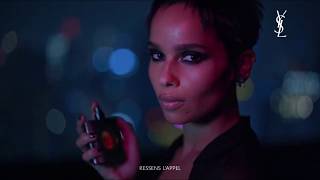 Black Opium Yves Saint Laurent Zoë Kravitz  Publicité courte 015 [upl. by Wenn208]