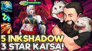 5 Inkshadow  Insane New Items are Best in Slot  TFT Inkborn Fables  Teamfight Tactics [upl. by Nomelc]