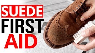 Quit RUINING Suede Shoes Jackets amp Boots  ULTIMATE Guide To Cleaning Suede Leather [upl. by Eilrac]