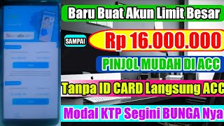 Pinjaman Online Resmi OJK Mudah Cair Limit Besar Tenor Panjang 2023  Pinjol Mudah ACC Tanpa ID Card [upl. by Husein]