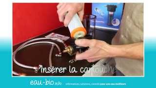 Installation dun filtre à charbon actif sous évier  Carbonit Vario [upl. by Cummins]