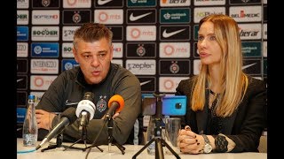 Konferencija za medije pred 17 kolo Linglong Tire SLS Partizan  Javor [upl. by Elurd319]