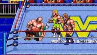 WWF Wrestlefest  Royal Rumble Hawk  All 11 Opponents Eliminated [upl. by Marchal]