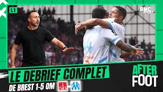 Brest 15 OM  Le débrief complet de l’After foot après la balade marseillaise [upl. by Adnowat]