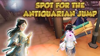 Spot For The Antiquarian Jump  Identity V  第五人格  アイデンティティV  Antiquarian [upl. by Aldarcy830]