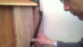 How To Install A Gate Spring Perfectly  Every Time [upl. by Hun]