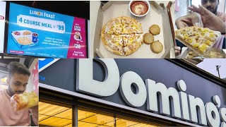 Dominos Lunch Feast Rs 99 meal Best ever Dominos offers Just Rs 99 dominos dominospizza viral [upl. by Adim670]