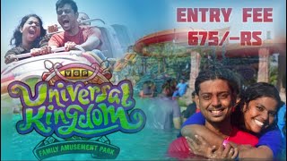 VGP UNIVERSAL KINGDOM  Water Park Adventure Games  FUN Water Rides Couple Vlog  KarthihaVijay [upl. by Irreg]