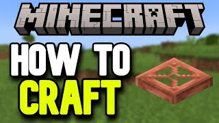 How to Make a Copper Trapdoor in Minecraft [upl. by Harv]