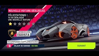 Asphalt 9 Lamborghini Egoista unlocked [upl. by Rehpatsirhc259]